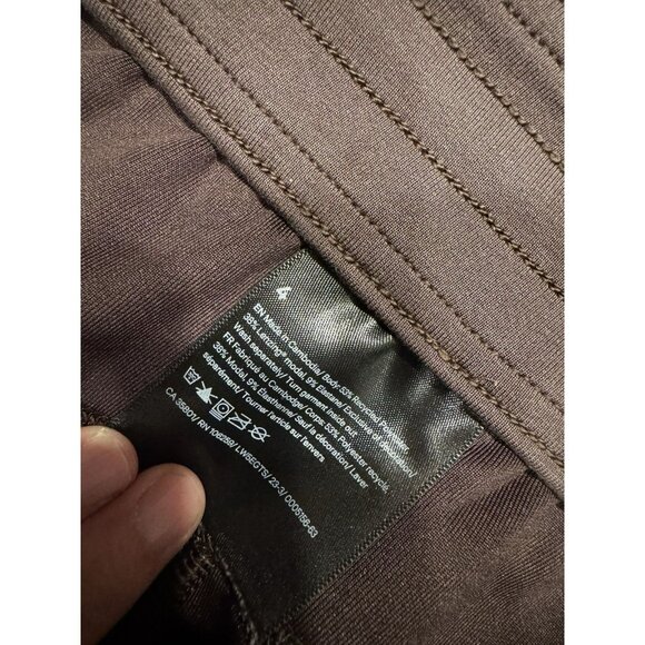Lululemon Softstreme High-Rise Pant *Regular Espresso Size 4 EUC - Picture 5 of 6